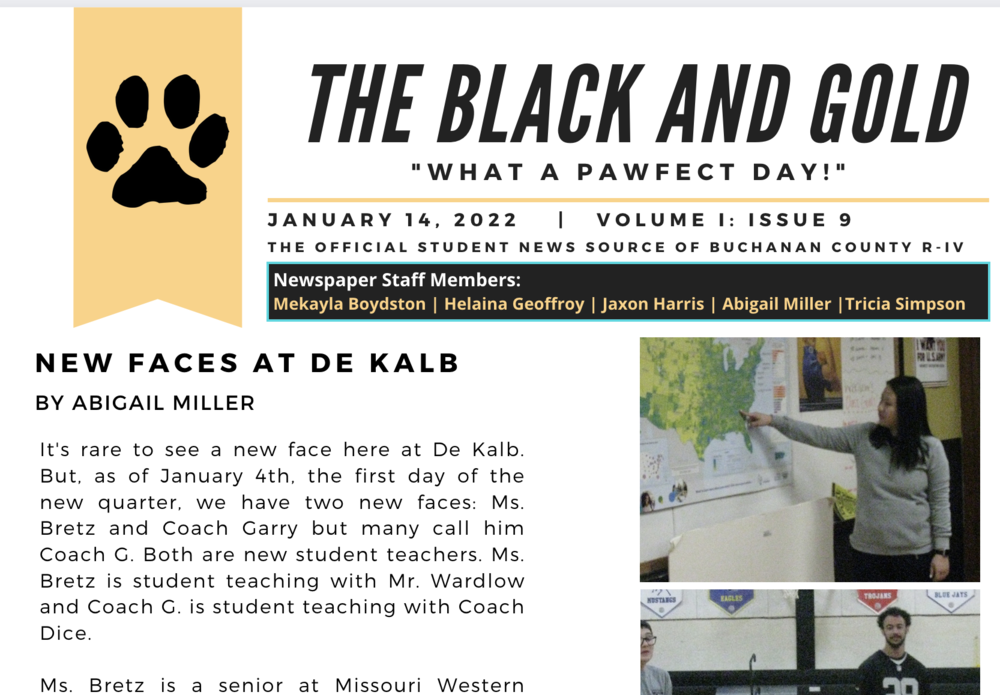 Black and Gold: Issue 9