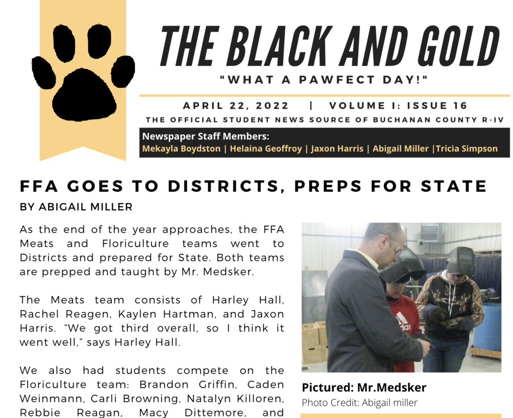 The Black and Gold: Issue 16