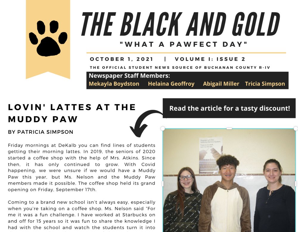 Black and Gold: Issue 2